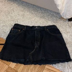 Levi’s 550 jeans skirt